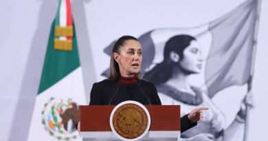 Desea Sheinbaum un feliz 2025 a todos los mexicanos