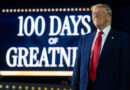 Con amenazas contra migrantes y jueces, celebra Trump 100 días de gobierno