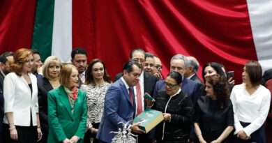 Entrega Rosa Icela al Congreso primer informe de Sheinbaum sin mensaje al pleno