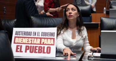 Despliegan en BC campaña promocional de la senadora morenista Julieta Ramírez