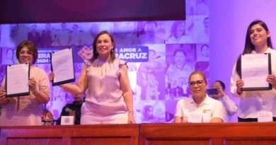 Trabajamos por un Veracruz libre de violencia con justicia e igualdad para las mujeres: Rocío Nahle