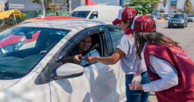 Instalan 9 módulos de atención turística en Poza Rica