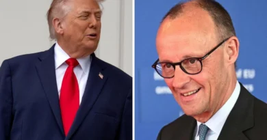 Trump arremete contra Merz por afirmar que Irán está «humillando» a EU en negociaciones