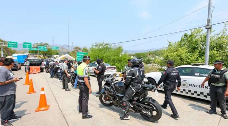 Acapulco: despliegan a más de 800 agentes y 200 vehículos para evitar desmanes por ‘Acamoto’ 2026
