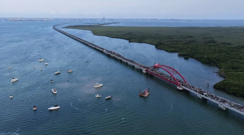 Quintana Roo: aplazan apertura del Puente Nichupté por pruebas de seguridad