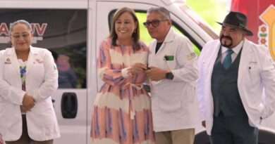 Concluye Gobernadora entrega de ambulancias para fortalecer la red hospitalaria estatal