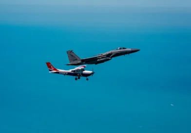 Interceptan dos aeronaves tras ingresar a zona restringida donde estaba Trump
