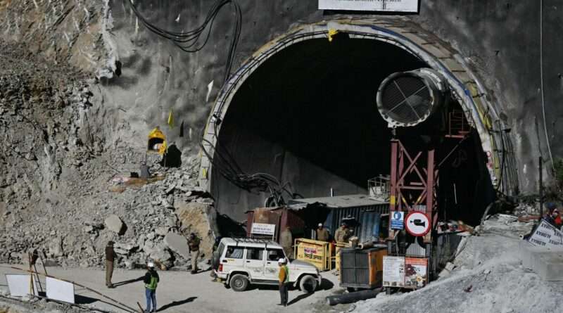 Deslizamiento e inundación en túnel de India deja siete trabajadores muertos