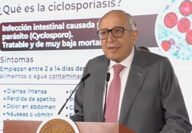 Pide titular de Salud tranquilidad tras casos de ciclosporiasis en México